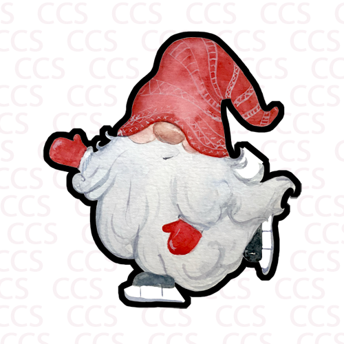 Christmas Gnome Cookie Cutter 5