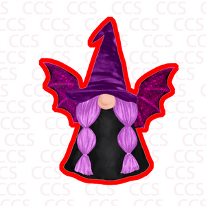 Halloween Gnome Bat Cookie Cutter